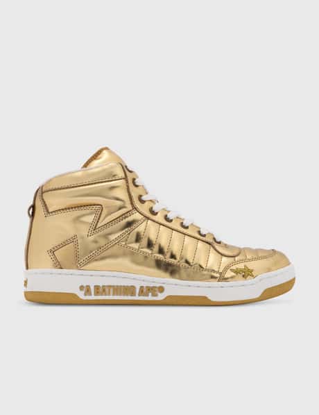 BAPE Bape Gold Sneakers