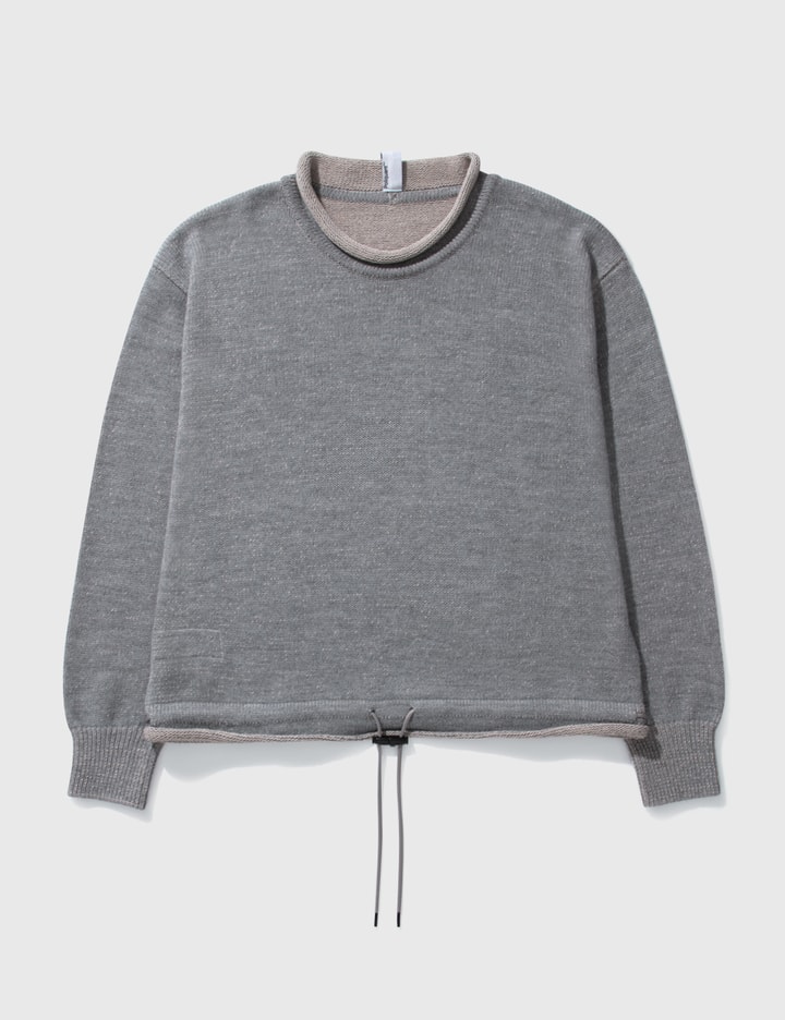 THE DOUBLE-FACE KNIT PULLOVER Placeholder Image