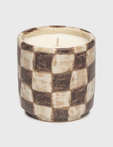 General Admission Checkered Driftwood Candle