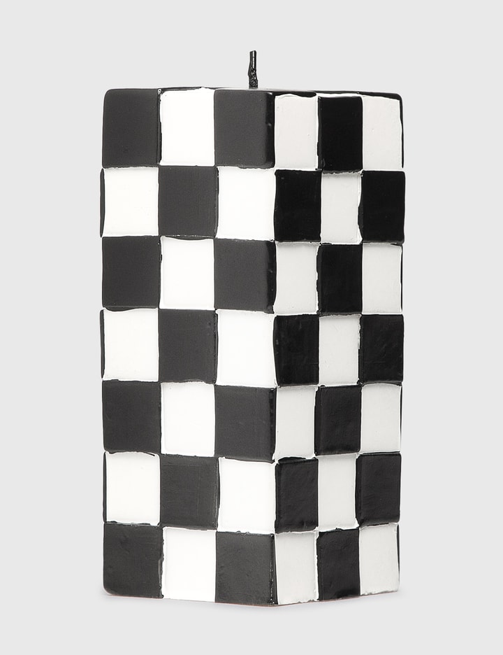 Vertical Checkered Candle - Large Placeholder Image