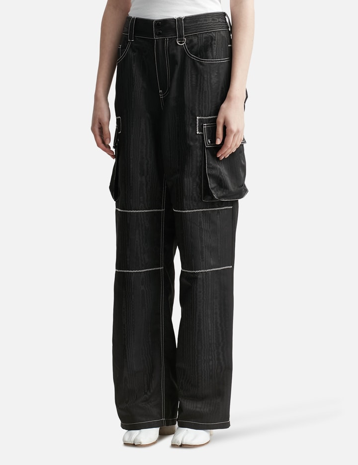 MOIRE CARGO PANTS Placeholder Image