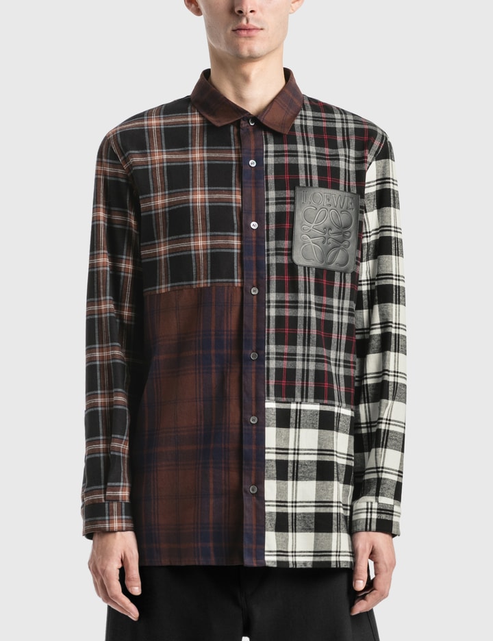 Check Patchwork Shirt Placeholder Image