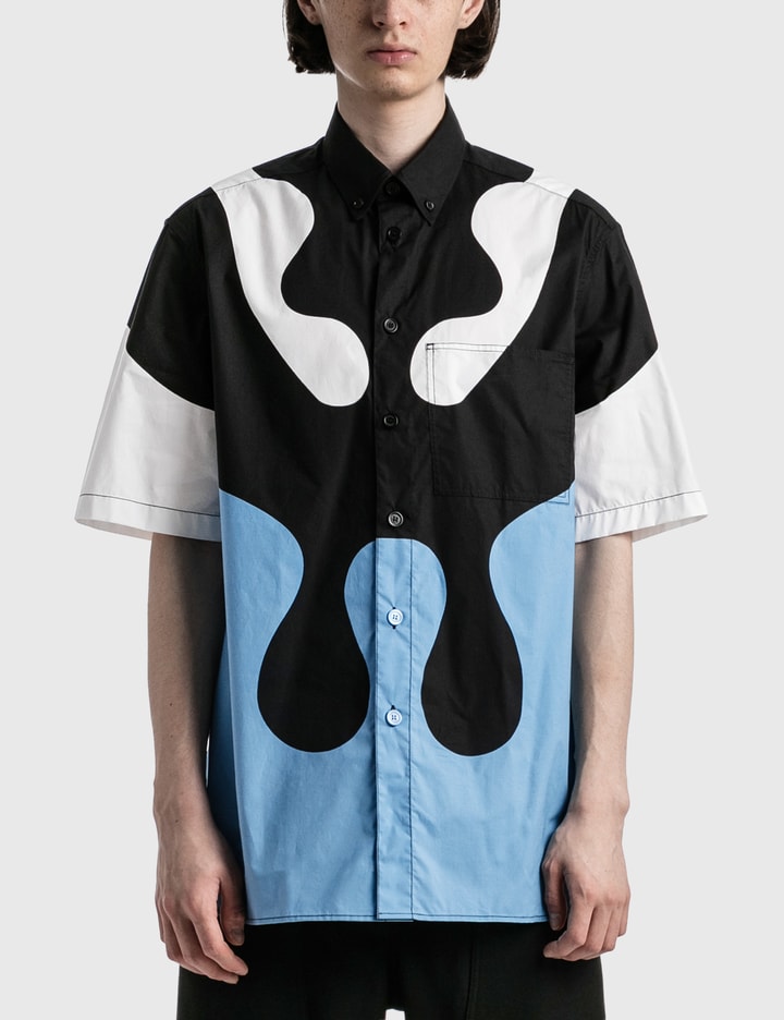 Abstract Print Cotton Shirt Placeholder Image