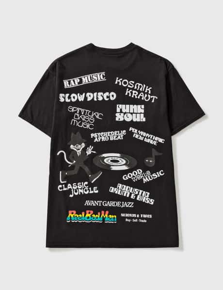 Real Bad Man Records and Tapes T-shirt