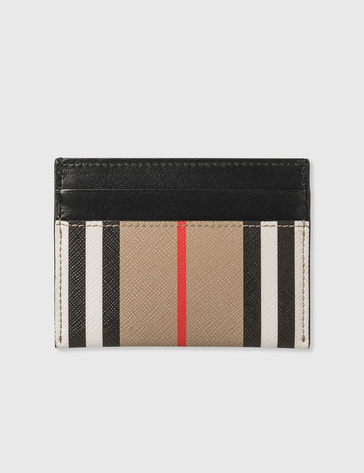 Icon Stripe E-canvas and Leather Card Case Placeholder Image
