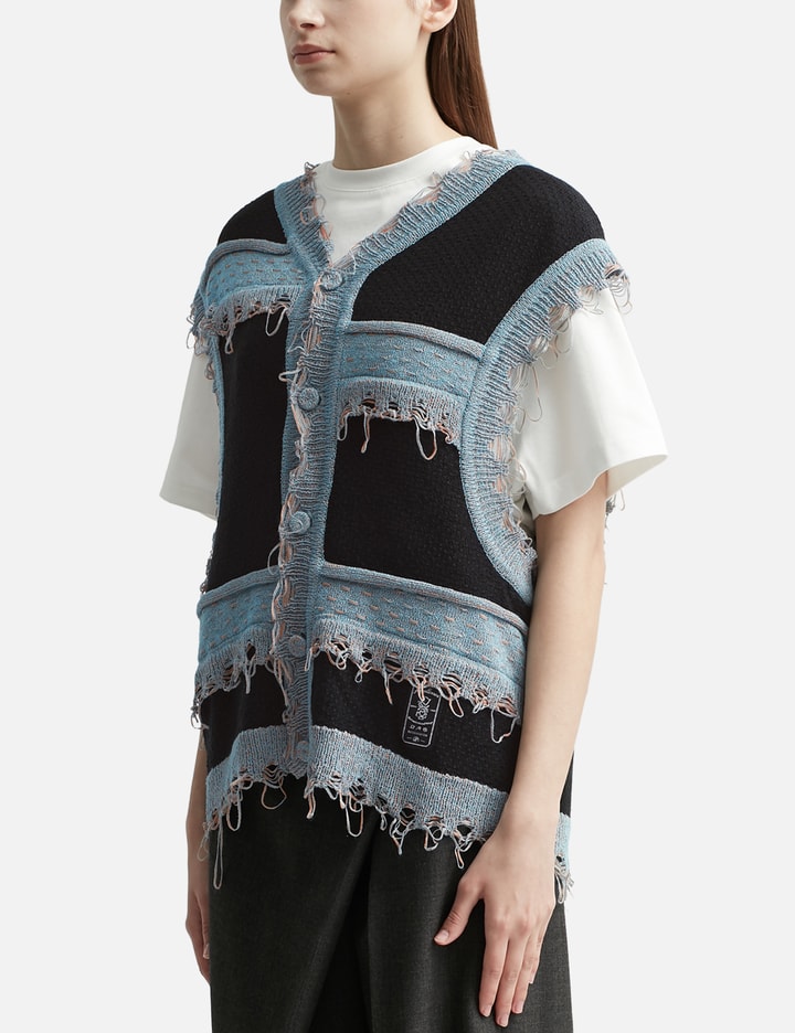 Colorblock Knit Vest Placeholder Image