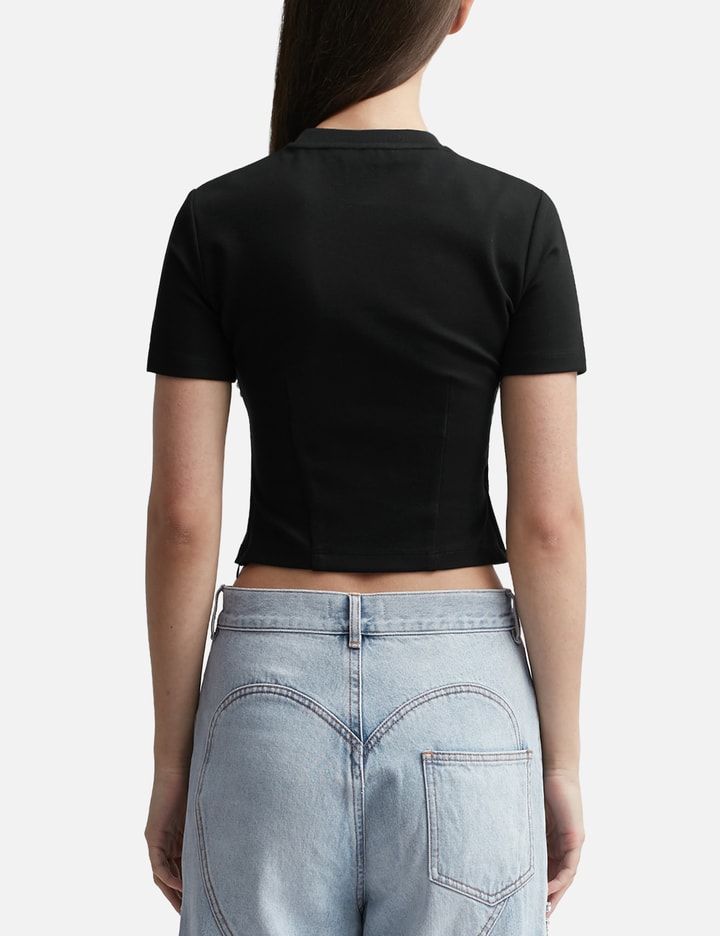 CRYSTAL BUSTIER CUP T-SHIRT Placeholder Image