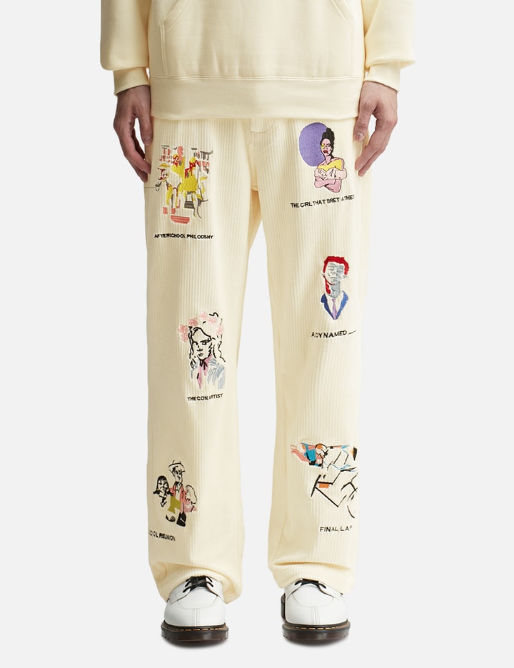 Museum Embroidered Cord Pants Placeholder Image