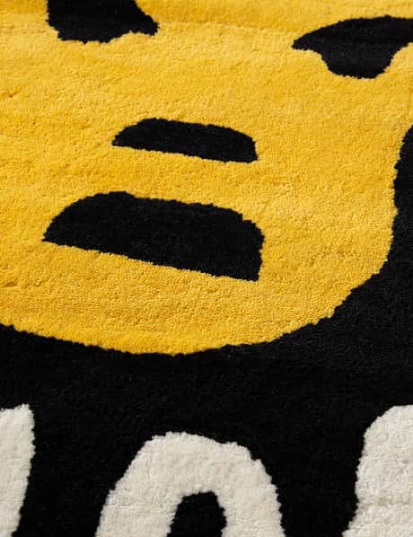 Human Made - Small Face Logo Rug  HBX - Globally Curated Fashion