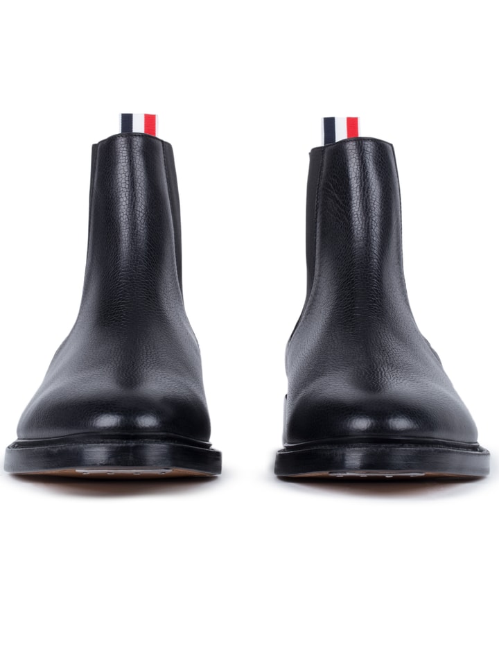 Pebble Grain Leather Chelsea Boots Placeholder Image