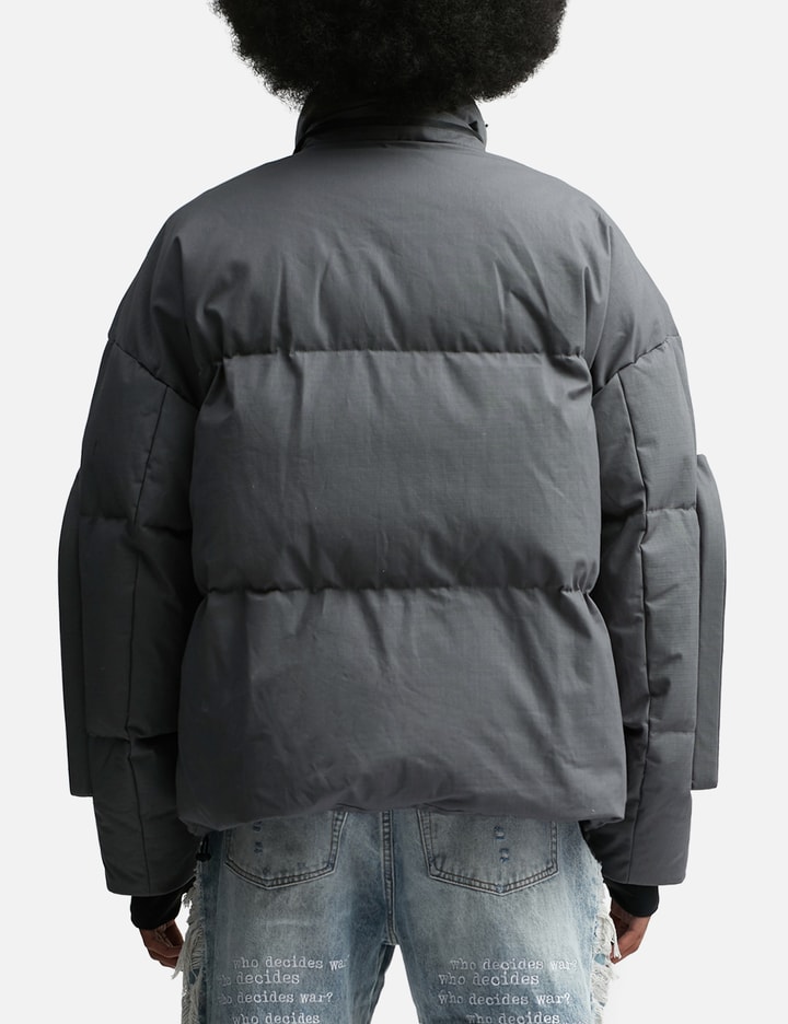 Who Decides War x Add Down Bomber With Detachable Hood Placeholder Image