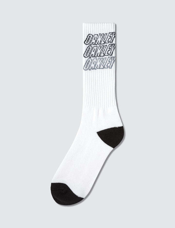 Oakley Logo Socks in White Placeholder Image