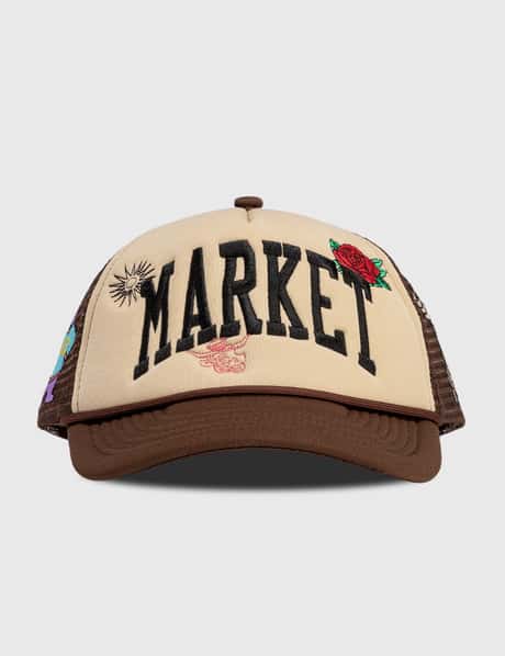 Market Varsity Hand-Drawn Trucker Hat