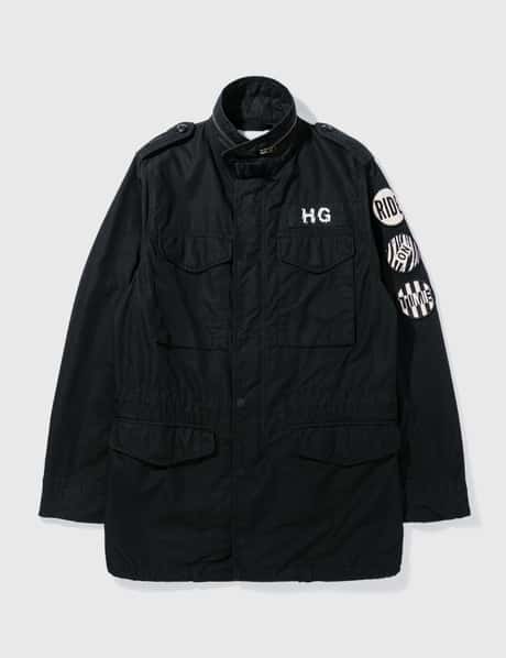Hysteric Glamour HYSTERIC M65 WITH BATCH MILITARY JACKET