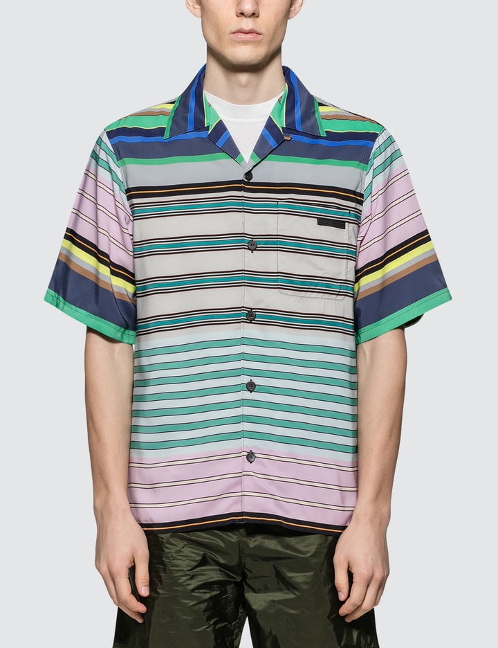 Stripe Bowling Shirt Placeholder Image