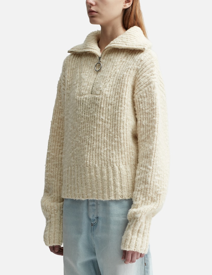 BRUSHED TEXTURED SWEATER Placeholder Image
