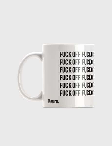 Fisura "Fuck Off" Mug – Black/White