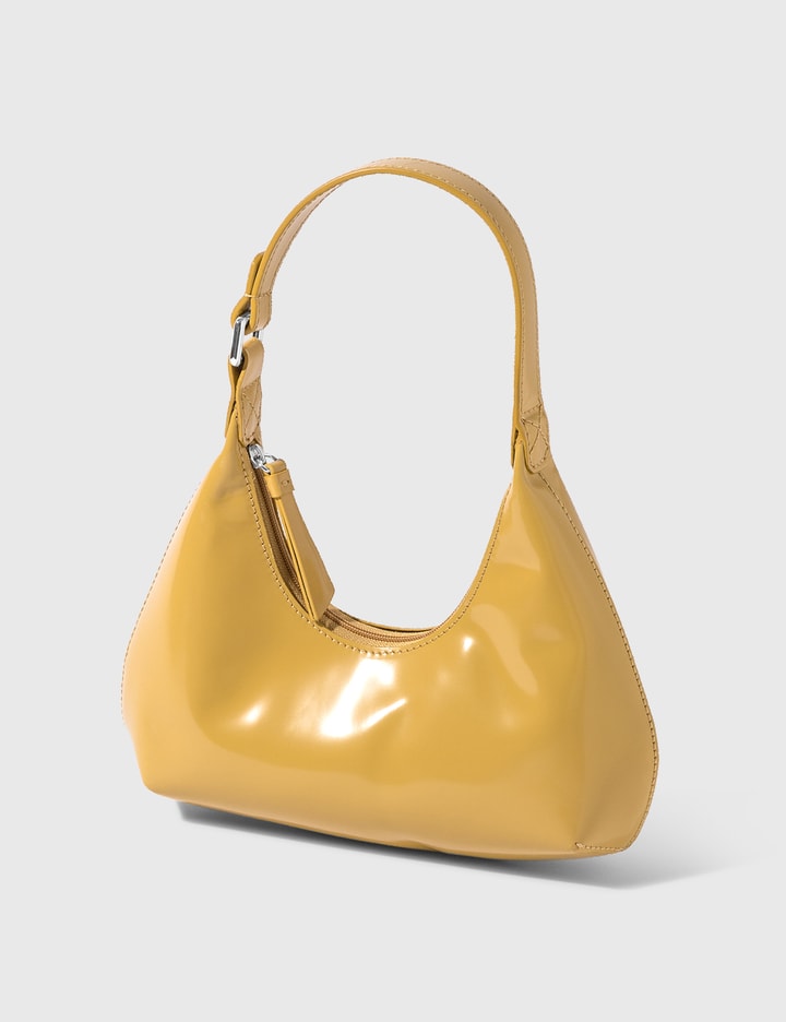 Baby Amber Yellow Semi Patent Leather Bag Placeholder Image
