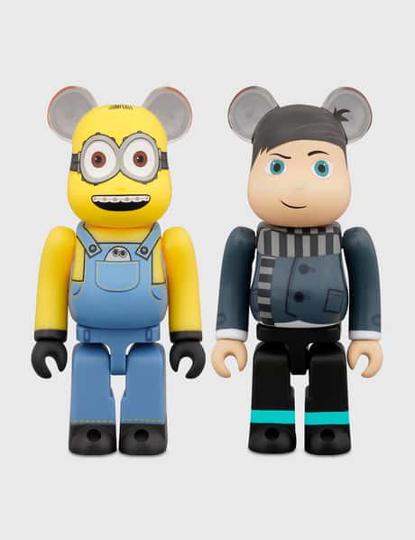 Medicom Toy BE@RBRICK Otto & Young Gru 2PACK 100%