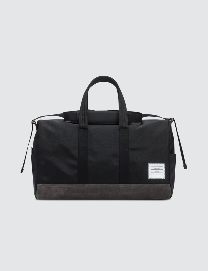 Unstructured Holdall In Nylon Plain Weave + Suede Placeholder Image