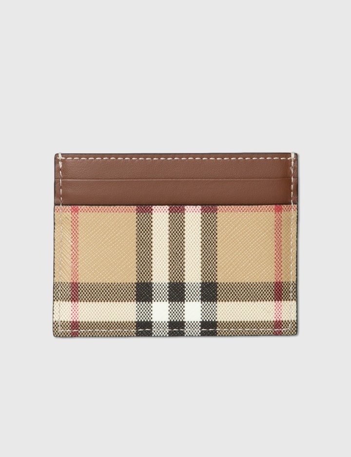 Vintage Check And Leather Card Case Placeholder Image