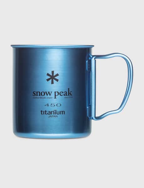 Snow Peak Titanium Single Wall 450 Colored Cup