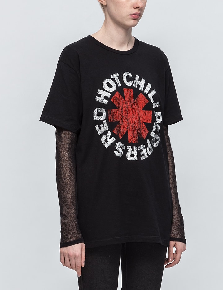 Red Hot Chili Peppers Vintage Distressed T-shirt Placeholder Image
