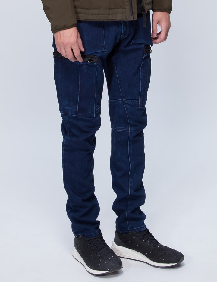 Tapered Water Repellent Jeans Placeholder Image