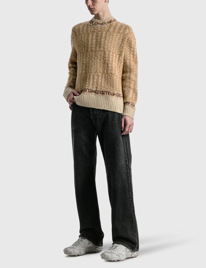Kowhai Two Tone Jacquard Sweater Placeholder Image