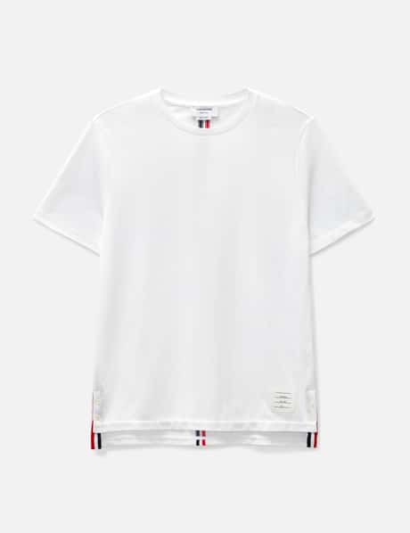 Thom Browne Center Back Stripe Piqué T-shirt