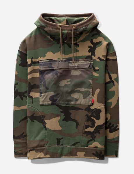 WTAPS Wtaps Pocketed Camouflage Hoodie