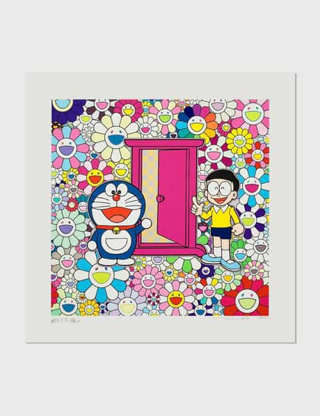Takashi Murakami ANYWHERE DOOR (DOKODEMO DOOR)IN THE FIELD OF FLOWERS LIMITED (108/300)