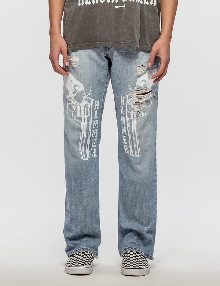 Levis 569 Jeans with White Guns Placeholder Image