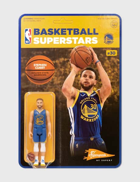 Super 7 NBA Supersports Figure – Stephen Curry