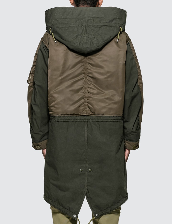 Nylon Hooded Parka with Detachable Warmer Placeholder Image