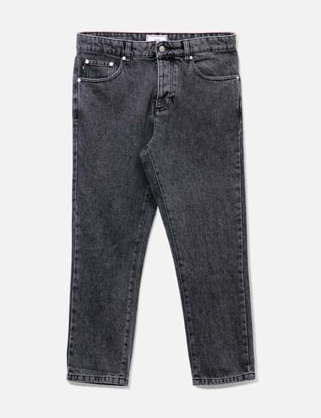 Ami AMI RELAXED FIT WASHED JEANS