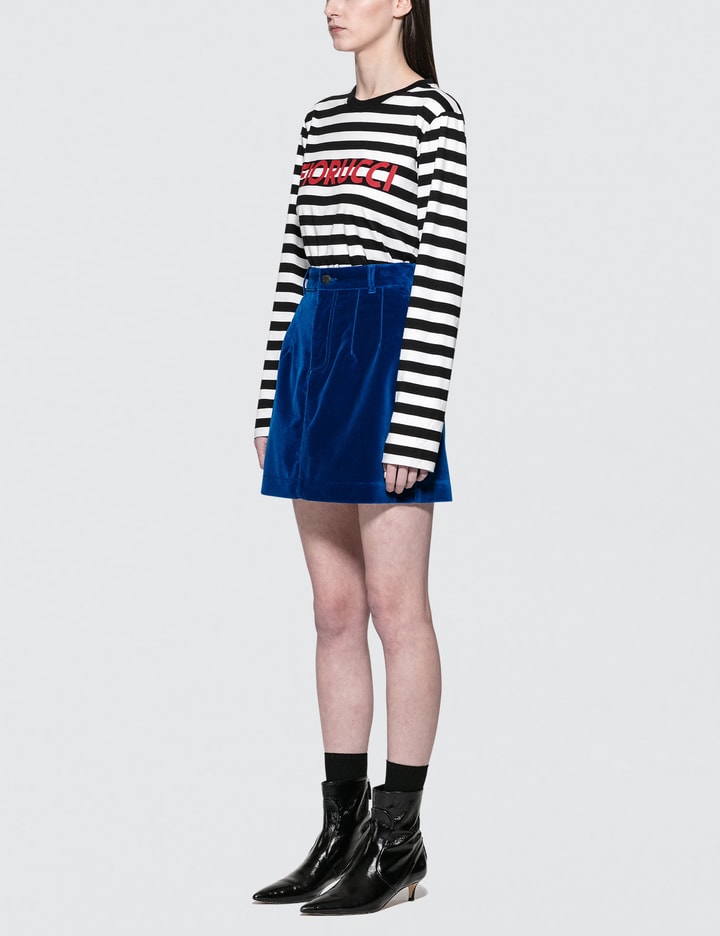Viki Velvet Mini Skirt Placeholder Image