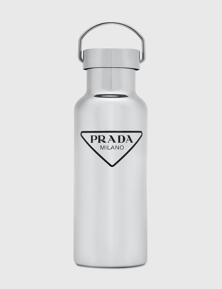 PRADA Stainless steel water bottle, 500 ml (2UH004_2D84_F0002_V_OOO)