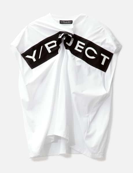 Y/PROJECT Scrunched Logo Tank Top