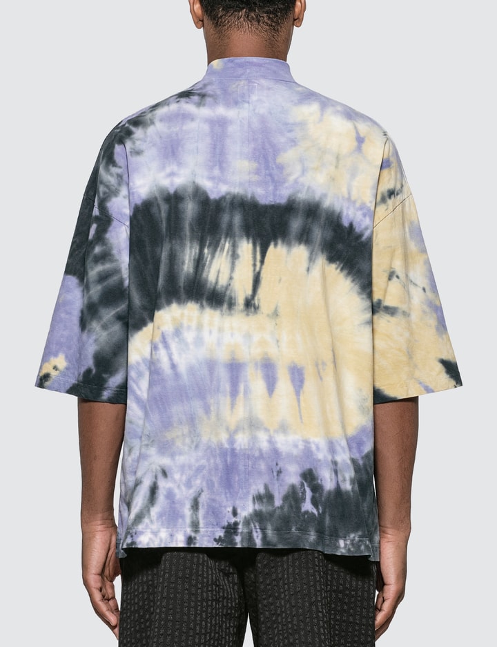 Tye-dye Mockneck Half Sleeve T-shirt Placeholder Image