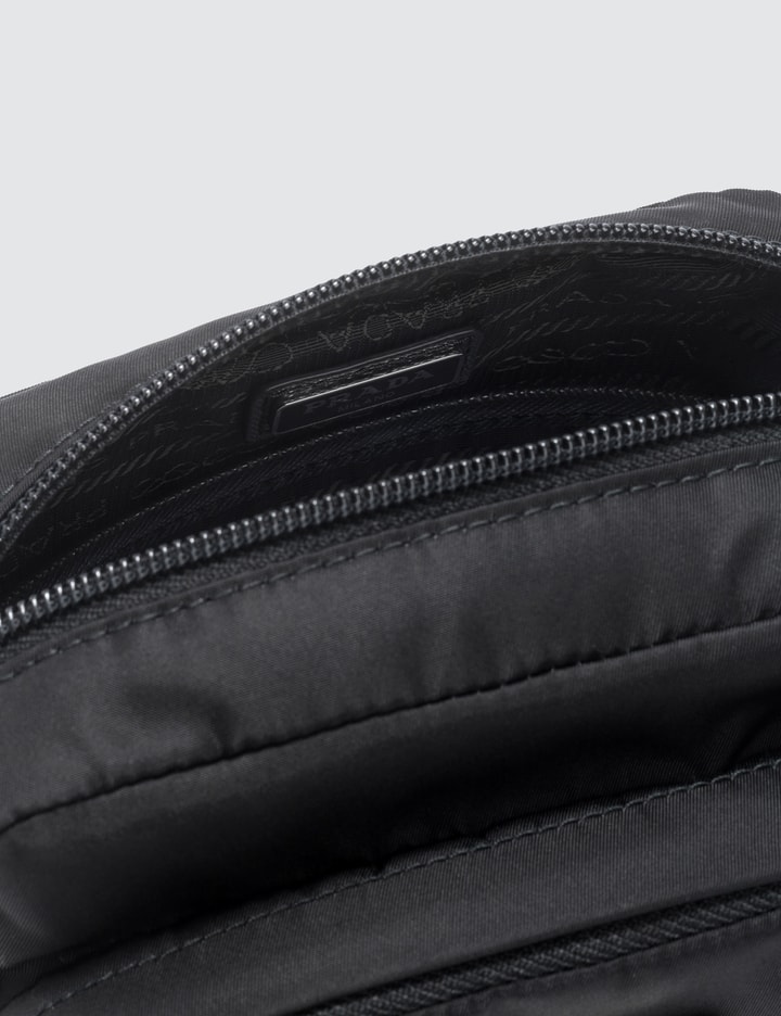 Nylon And Leather Trim Vertical Washbag Placeholder Image
