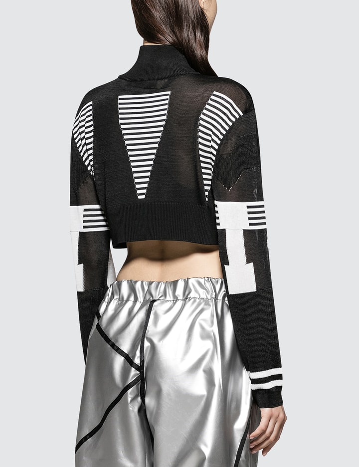 Cropped Technical Knit Jumper Placeholder Image