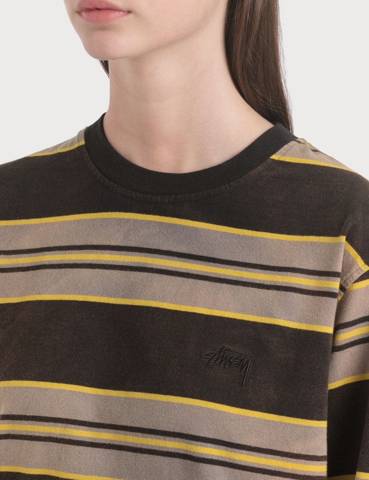 Bleach Stripe Long Sleeve T-Shirt Placeholder Image