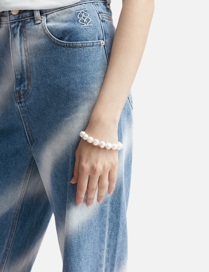Unisex Bold Pearls Bracelet Placeholder Image