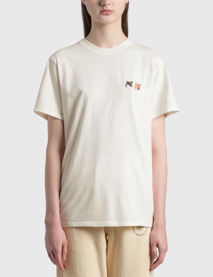 Double Fox Head Patch T-shirt Placeholder Image