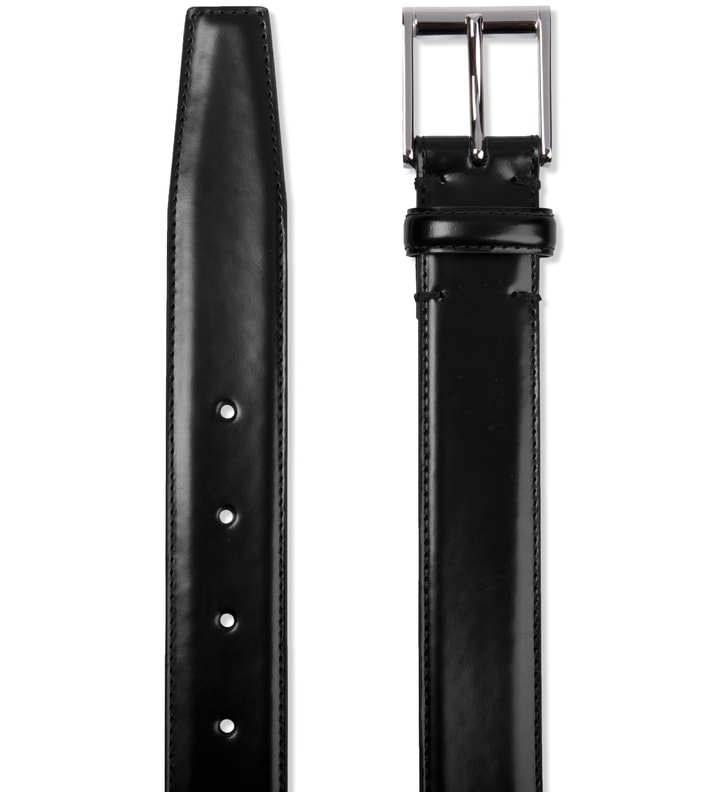 Black Buffed Calfskin Belt Placeholder Image