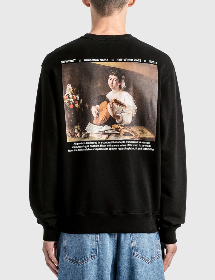 Caravaggio Lute Slim Crewneck Sweatshirt Placeholder Image