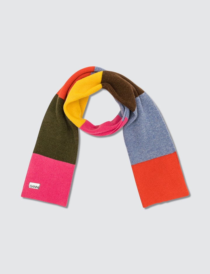 Multicolored Knit Scarf Placeholder Image