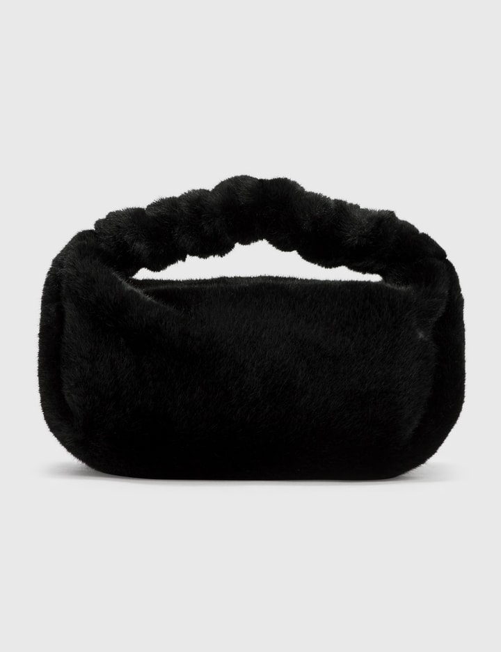 SCRUNCHIE SMALL BAG IN FAUX FUR Placeholder Image
