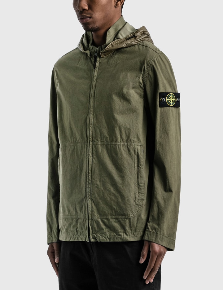 Cotton Blended Jacket With Detachable Hood Placeholder Image
